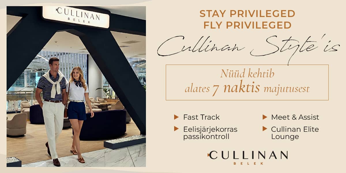 Ainult oktoobris – Cullinan Beleki külalistele veel rohkem privileege